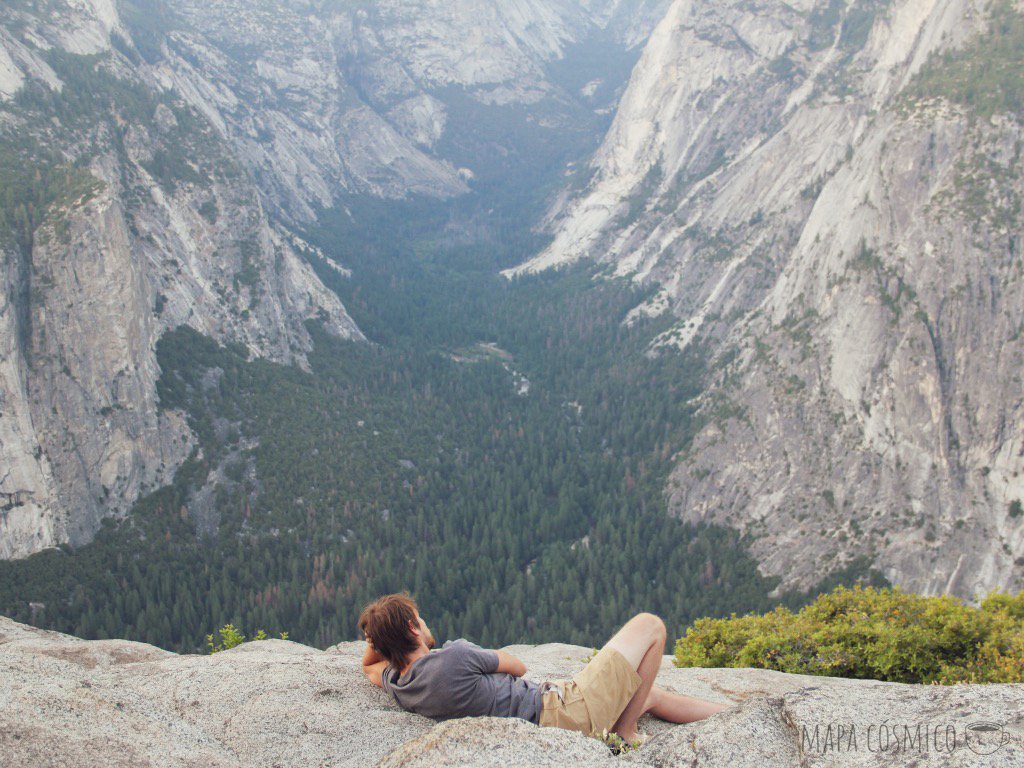 El valle de Yosemite desde Glacier Point