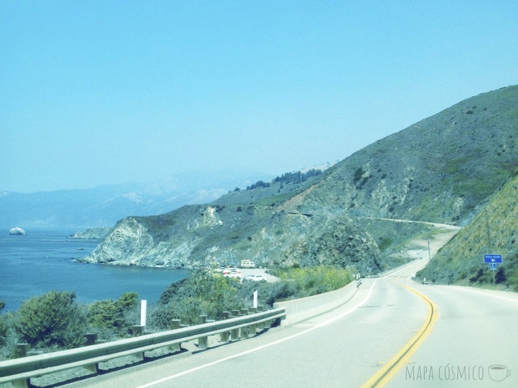 Los paisajes de la Highway 1 en la costa oeste