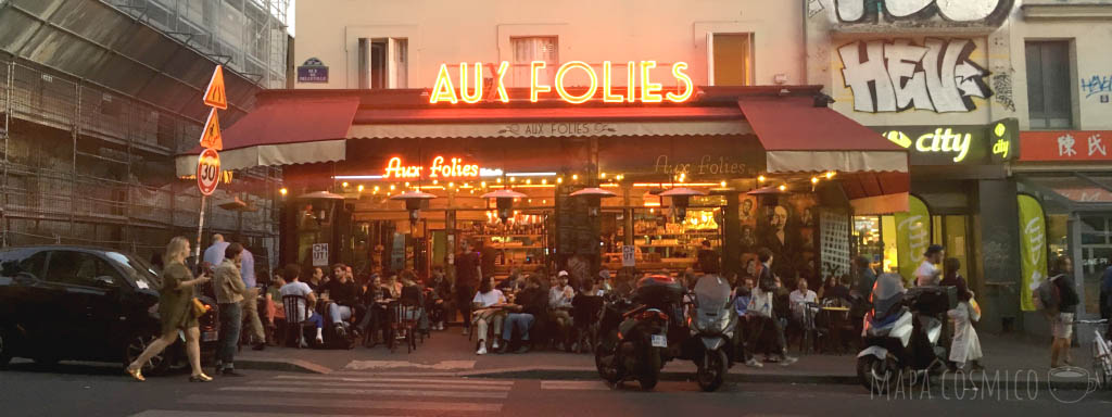 Bar Aux Folies en Belleville