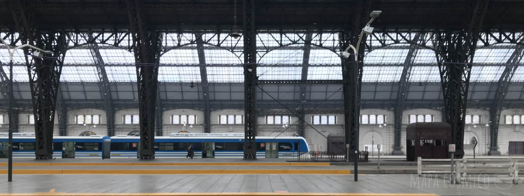 Estación de Retiro en la ciudad de Buenos Aires