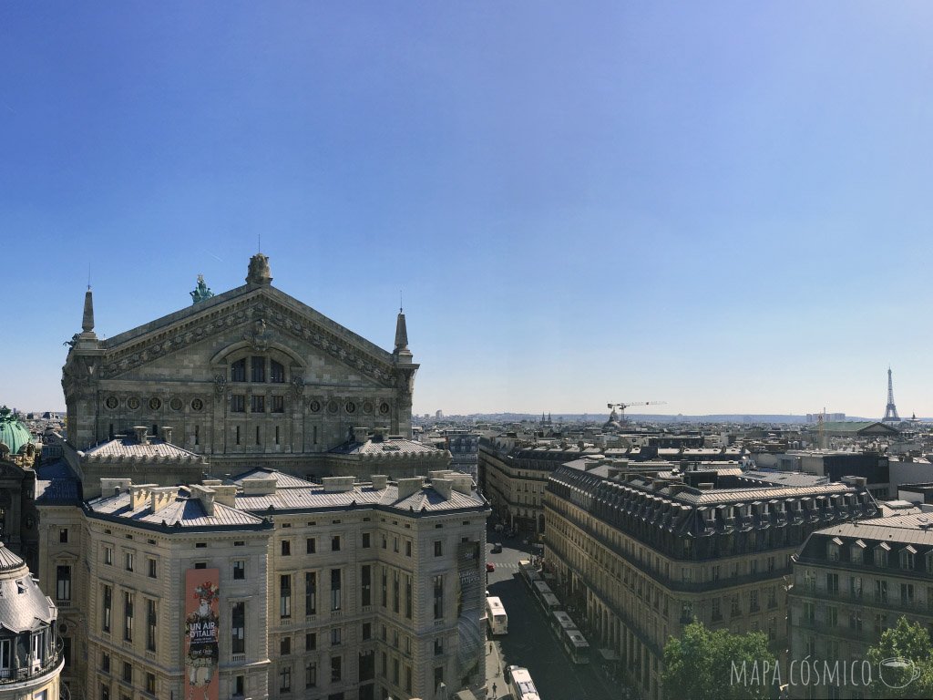 La Opera de París, desde Galerías Lafayette