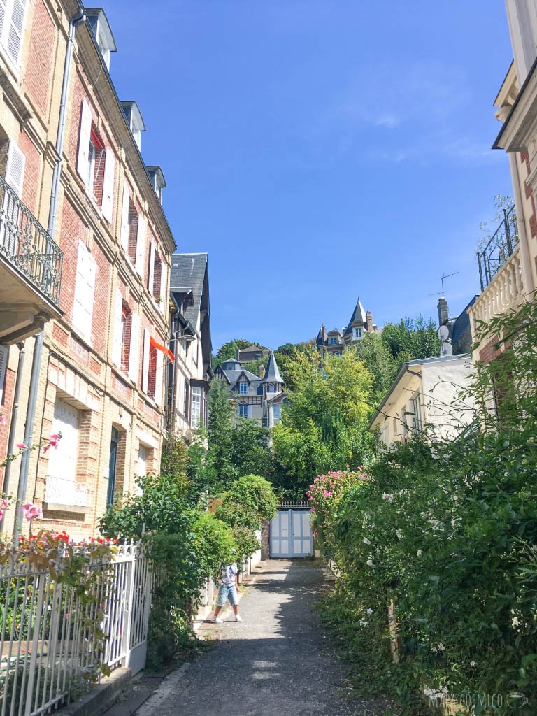 calles y villas de trouville