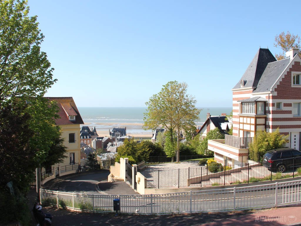 vista al mar desde trouville-sur-mer