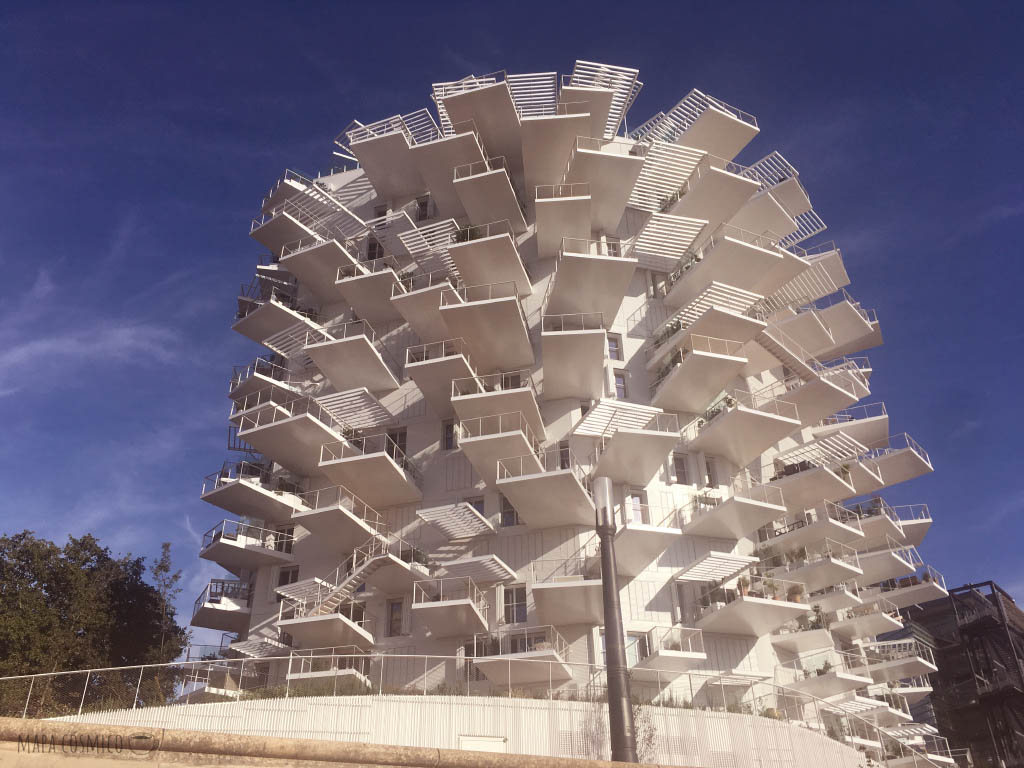 el arbol blanco arquitectura montpellier edificio